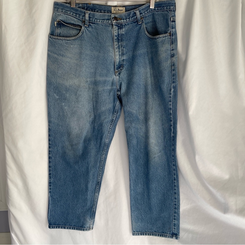 L.L. Bean Men's Natural Fit Classic Denim Jeans/40X29
